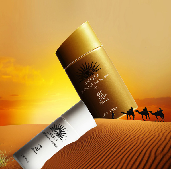 Lifestyle of sunscreen